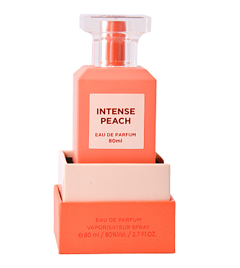 عطر ادکلن اینتنس پیچ فرگرنس وورد 80 میل - Fragrance world intense Peach