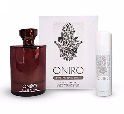 ادکلن مردانه فراگرنس ورد اونیرو همراه با اسپری -Fragrance World ONIRO