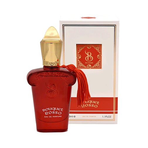 عطر ۳۳ میل برندینی مدل بوکت رز رایحه کازاموراتی بوکت آیدل -Bouquet rosso