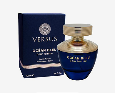 ادو پرفیوم زنانه ورسوس اوشن بلو فراگرنس ورد مدل Versus Ocean Blue حجم 100 میلی لیتر