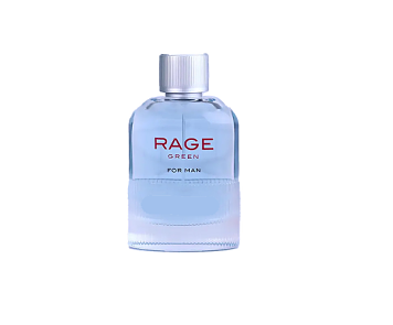 عطر ادکلن RAGE GREEN سبز 90 میل فرگرانس وورد- مشابه ادکلن HUGO BOSS MAN