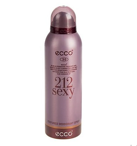 اسپری خوشبو کننده بدن زنانه 212 s exy حجم 200ml اکو ecco