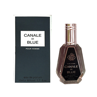 عطر ادکلن مردانه بلو شانل فراگرنس ورد کانال دی بلو 50 میل  - Fragrance World Canale Di Blue