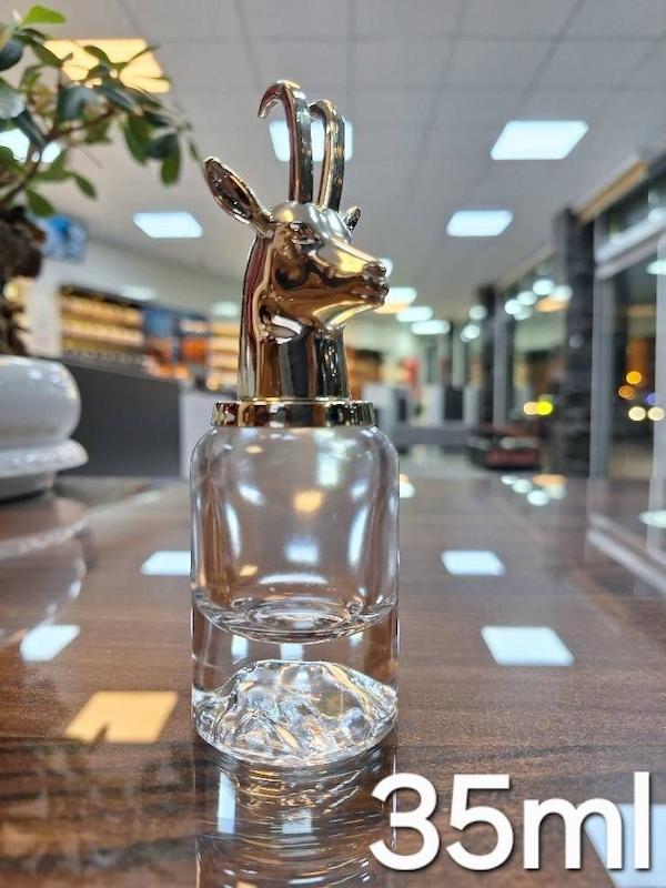 شیشه عطر 35 میل استوانه کف کوهی با درب چنجینگ کانستنس ست کامل ساخت چین