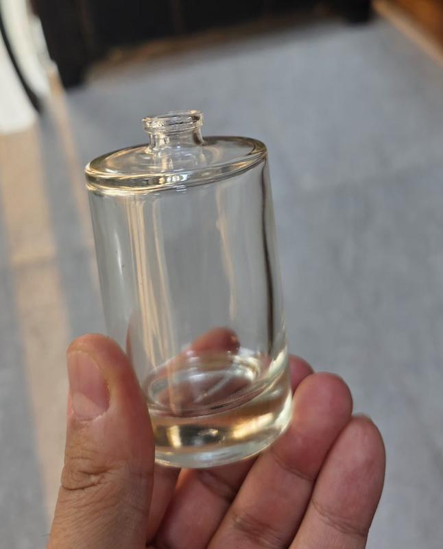 شیشه عطر 50 میل طرح ساواج شفاف ایرانی