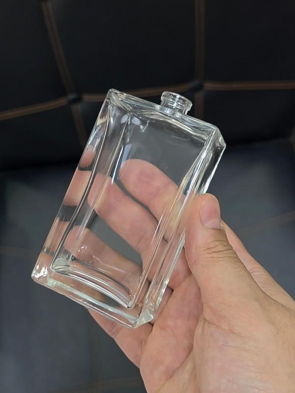 شیشه عطر 100 میل تخت بلند شفاف ساخت ایران