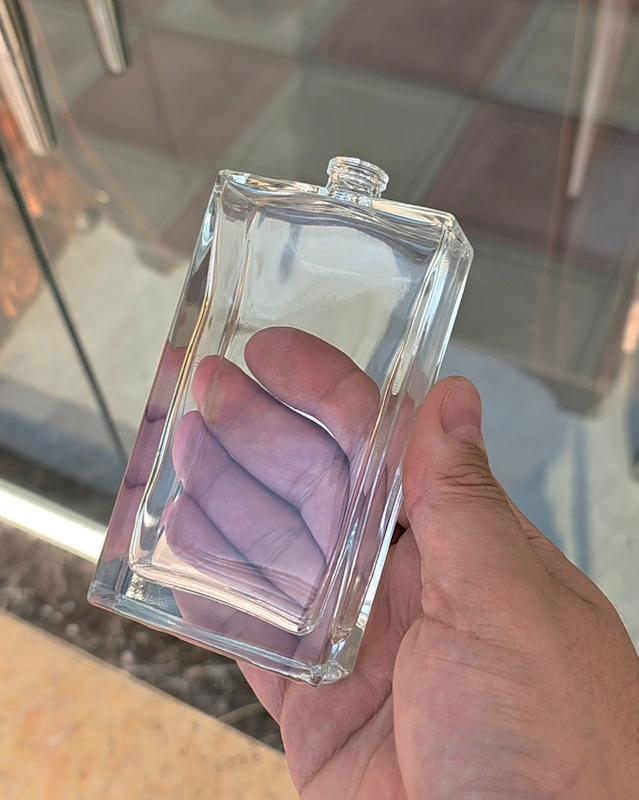 شیشه عطر 100 میل کتابی شفاف ساخت ایران