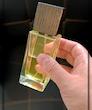 شیشه عطر 100 میل طرح بلک افغان شفاف ایرانی با درب چوبی چهارگوش چینی ست کامل
