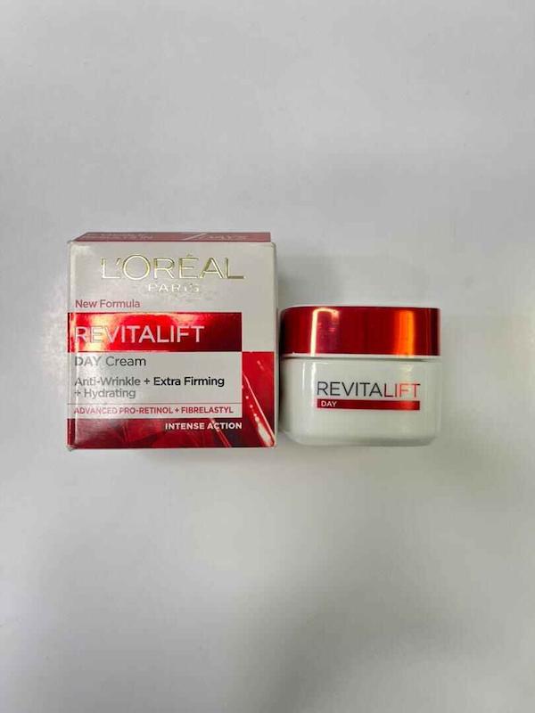 کرم روز ضدچروک لورآل  L’OREAL REVITALIFT Classic Anti-Wrinkle + Firming Day Cream
