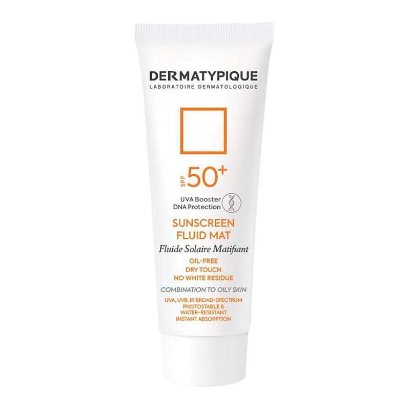 ضدآفتاب بی رنگ درماتیپیک +SPF50 مدل فلویید مت