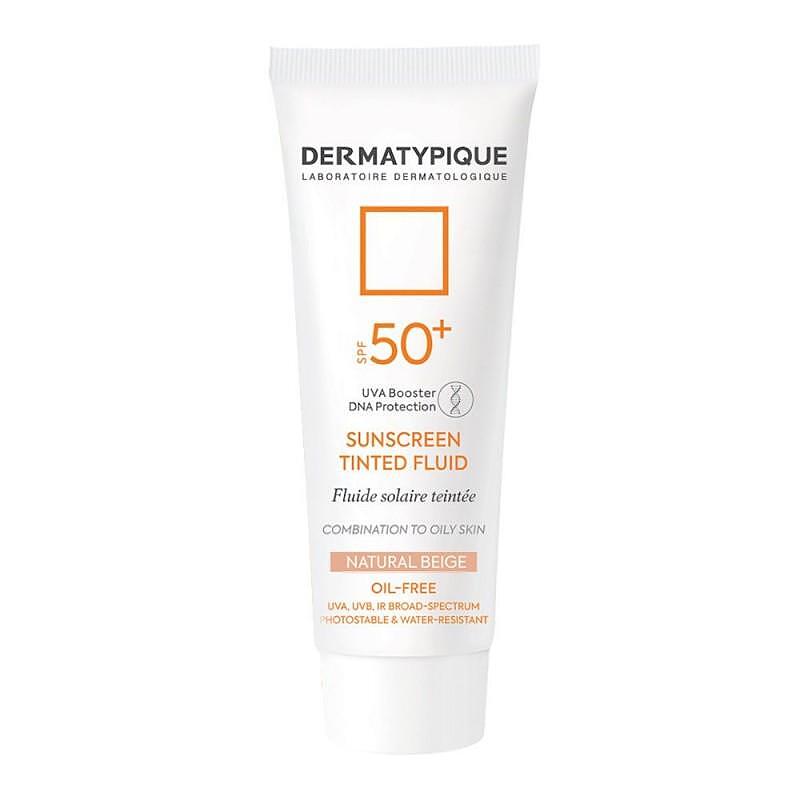 ضد آفتاب رنگی فلویید پوست مختلط و چرب +SPF50 درماتیپیک بژطبیعی