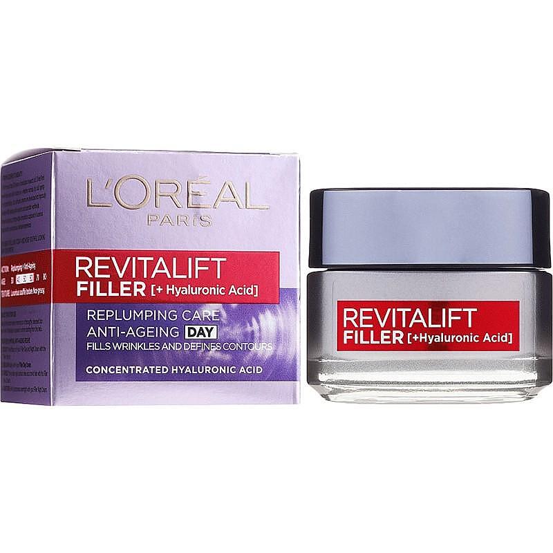 کرم روز ضد چروک لورآل مدل Revitalift Filler حجم 50 میلی لیتر