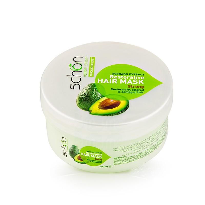 ماسک موی آبرسان شون مدل Avocado حجم 300 میلی لیتر