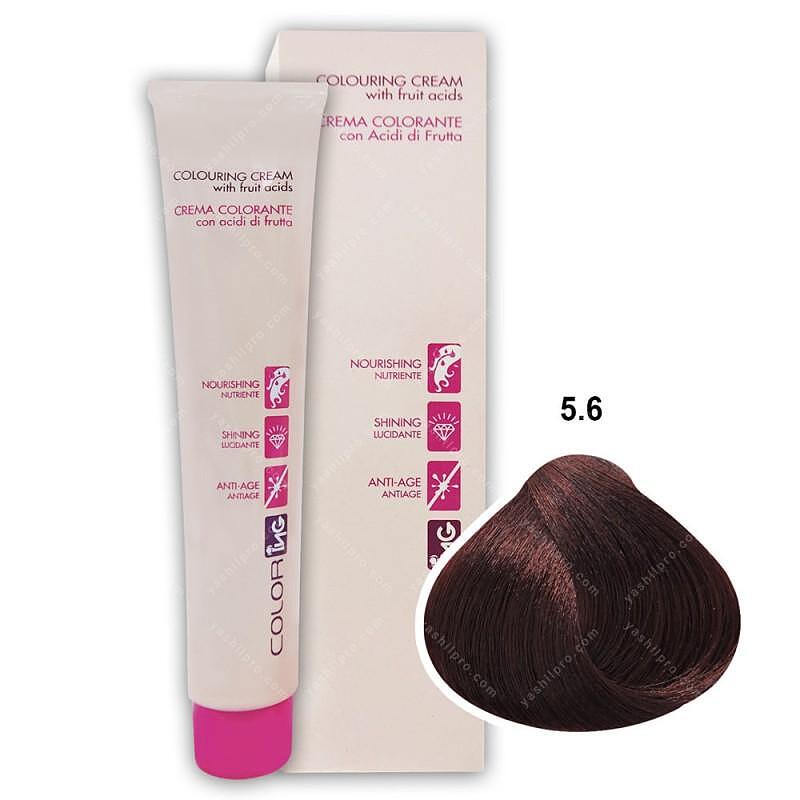 رنگ مو iNG (آی ان جی) شاه بلوطی قرمز روشن RED LIGHT CHESTNUT شماره ۵٫۶