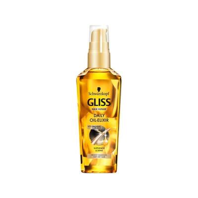 روغن آرگان ترمیم کننده مو گلیس مدل Oil-Elixir مناسب موهای خشک حجم 75 میل گلیس