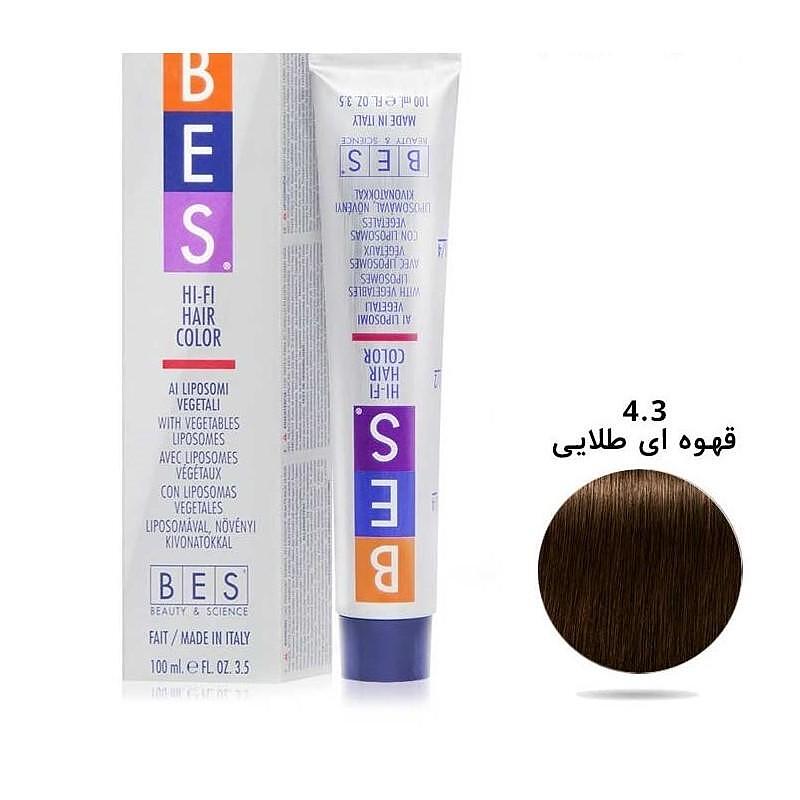 رنگ موی بس سری Golden مدل Golden Brown شماره 4.3