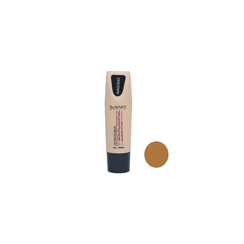 کرم پودر تیوپی مپ بوته شماره۹۰ map beaute oilfree foundation m090