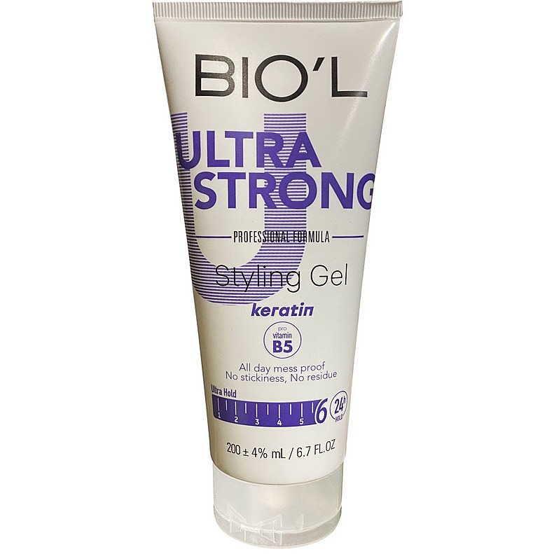 ژل حالت دهنده ی مو بیول ULTRA STRONG