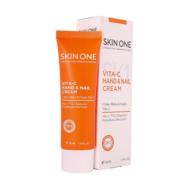 اسکین وان کرم دست و ناخن ویتامین سی 50 میل skin one vitamin c hand & nail cream