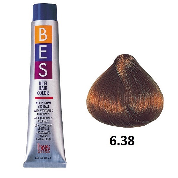 رنگ موی بس سری Marquetee مدل Golden Beige Dark Blonde شماره 6.38
