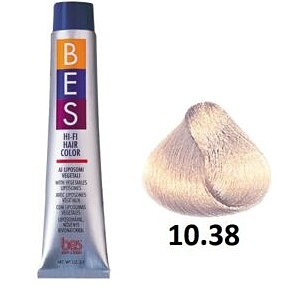 رنگ موی بس سری Beige مدل Ultra Light Golden Beige شماره 10.38