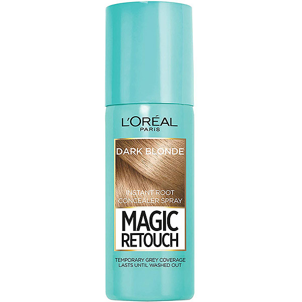 اسپری رنگ (کانسیلر) ریشه مو لورال مدل Magic Retouch | رنگ  DARK Blonde  | حجم 75 میل