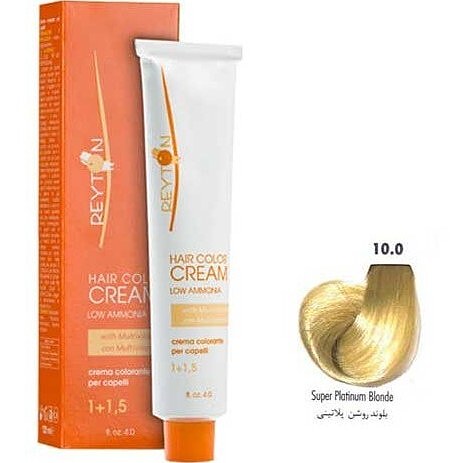 رنگ موی ریتون سری Natural Shades مدل Platinum Blonde شماره 10.0