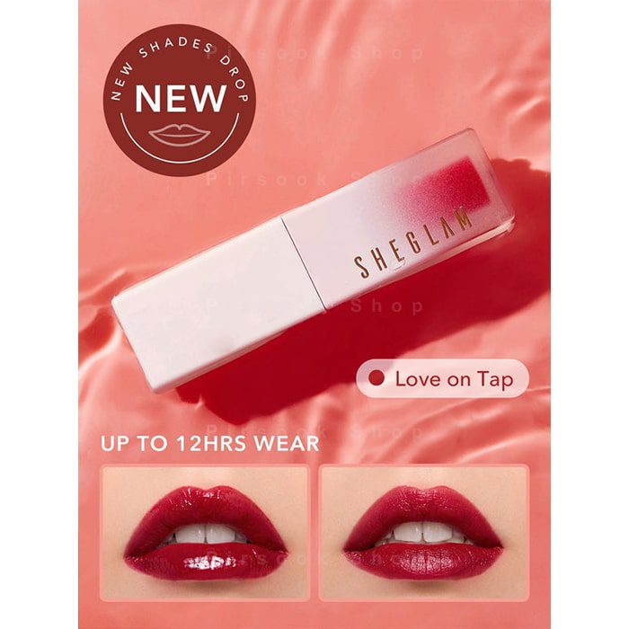 تینت لب شیگلم رنگ Love On Tap