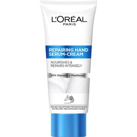 کرم دست ترمیم کننده و تغذیه کننده لورآل ۱۰۰ میلی LOREAL REBUILDING HAND