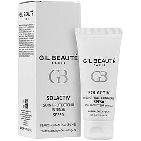 کرم ضد آفتاب مینرال ژیل بوته مناسب پوست خشک SPF 50 ا Gil Beaute Solactive Sunscreen tinted for Dry skin SPF50 Cream 50ml