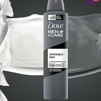 اسپری ضد تعریق مردانه داو مدل Invisible Dry حجم 250 میلی لیتر