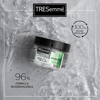 ماسک موی داخل حمام ترزمه بدون سولفات و آبرسان موی فر Tresemme Curl Hydration Balm حجم 300 میلی لیتر