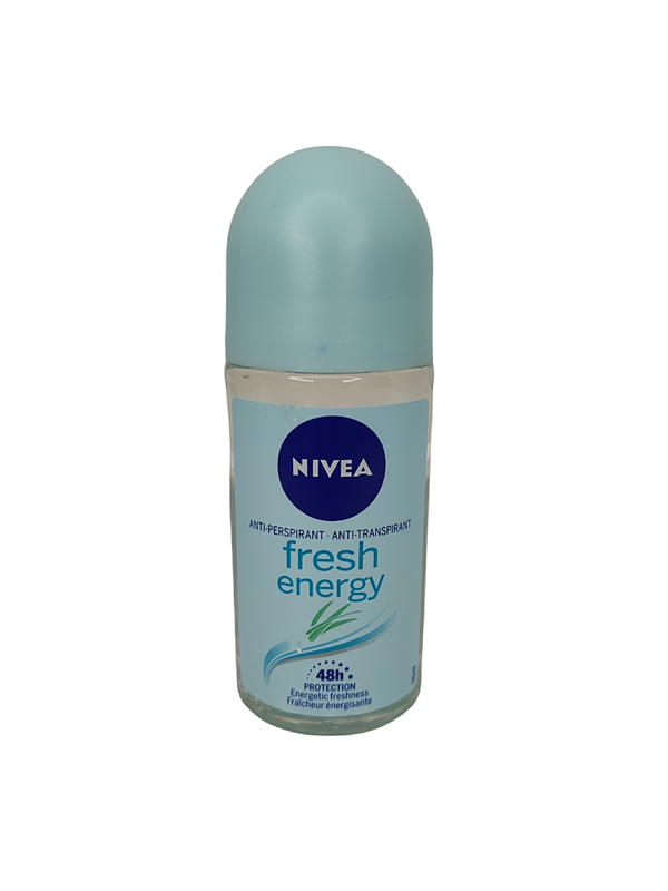 مام رول ضد تعریق زنانه نیوآ مدل فرش انرژی Nivea Fresh Energy حجم 50 میل