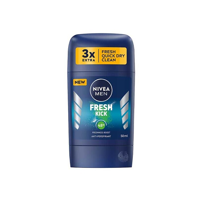 استیک نیوآ NIVEA ضدتعریق مردانه مدل Fresh Kick حجم 50 میلی لیتر