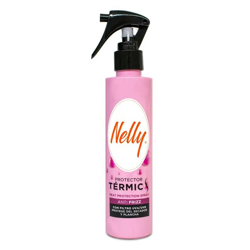 اسپری محافظ حرارتی مو نلی NELLY مدل HEAT PROTECTION SPRAY حجم 200 میل