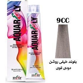 رنگ مو آکوارلی (AQUARELY) شماره (9.11) 9CC حجم 100 میلی لیتر