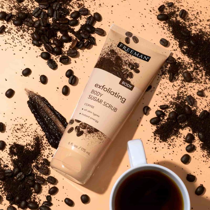اسکراب بدن قهوه و شکر فریمن