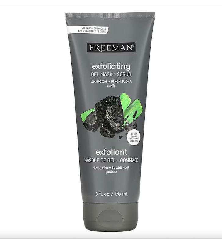 ماسک زغال و شکر سیاه فریمن