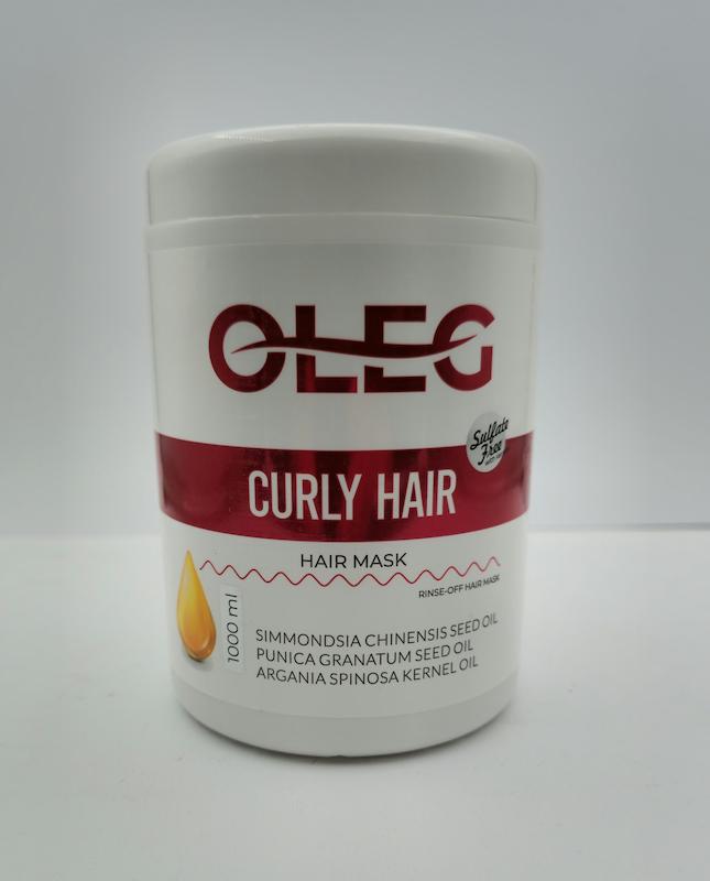 ماسک مو مناسب موهای فر با آبکشی اولک