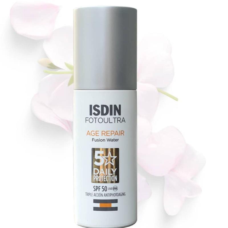 ضد آفتاب ایزدین بی رنگ مدل ایج ریپیر ترمیم کننده و ضد پیری