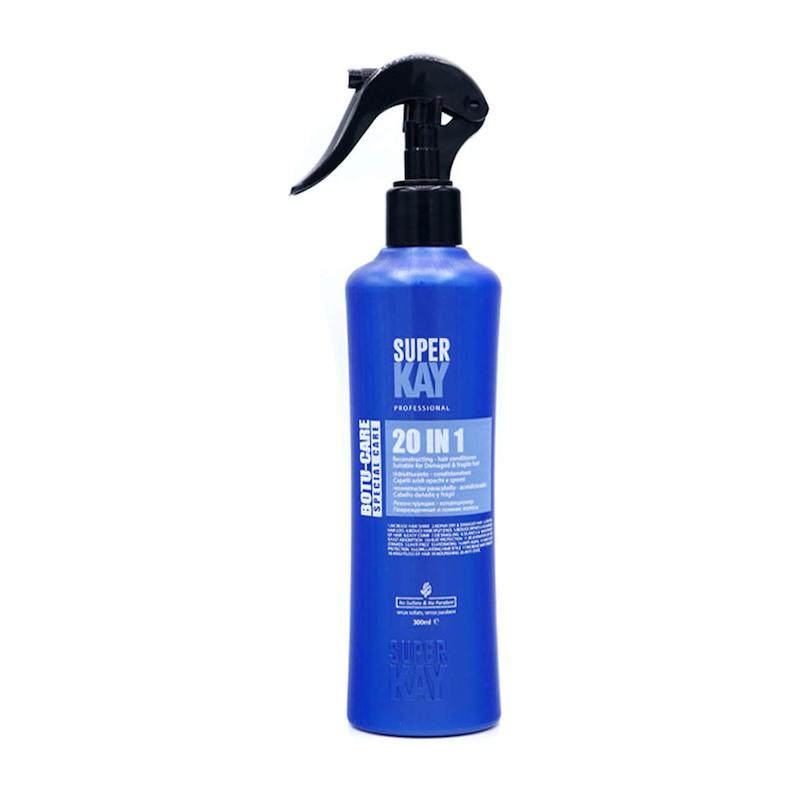 اسپری مو 20 کاره حاوی بوتاکس سوپر کی حجم 300 میلی لیتر Super Kay Botox Hair Spray 300 ml