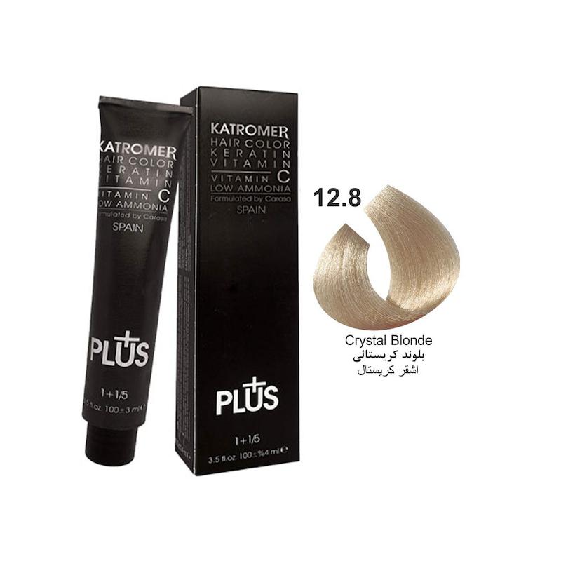 رنگ موی کاترومر KATROMER،شماره 12.8 بلوند کریستالی