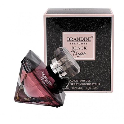 عطر زنانه برندینی مدل Tresor Black حجم 25 میل