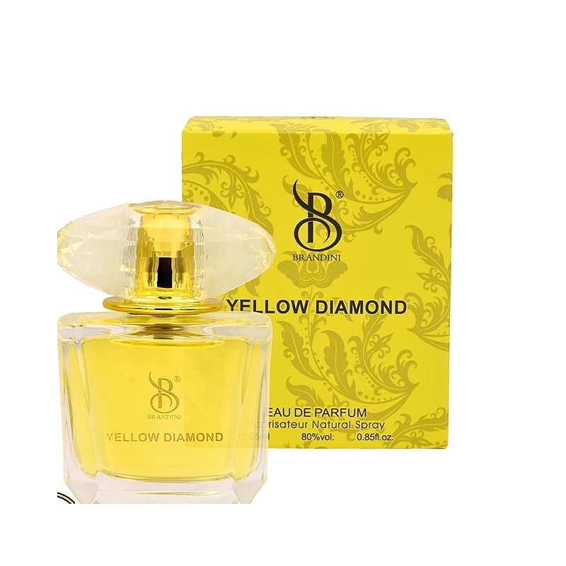 عطر جیبی زنانه Yellow Diamond برندینی ۲۵ میلی