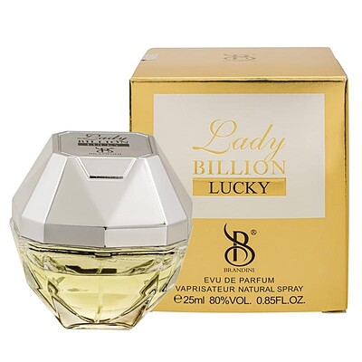 عطر جیبی برندینی زنانه لیدی بیلیون لاکی Lady billion lucky