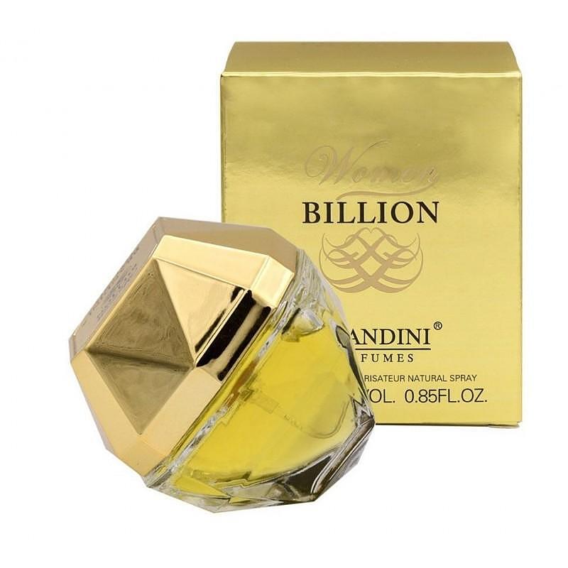 عطر زنانه برندینی مدل Billion Women حجم 25 میل