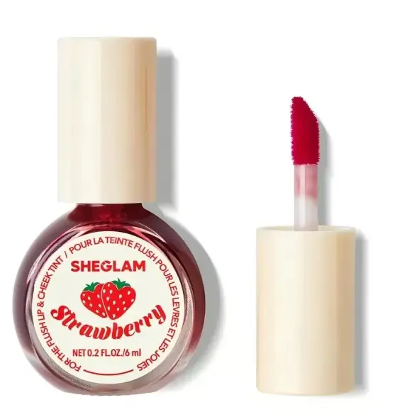 تینت لب و گونه میوه ای شیگلم مدل For The Flush Lip & Cheek رنگ ITS CHILI