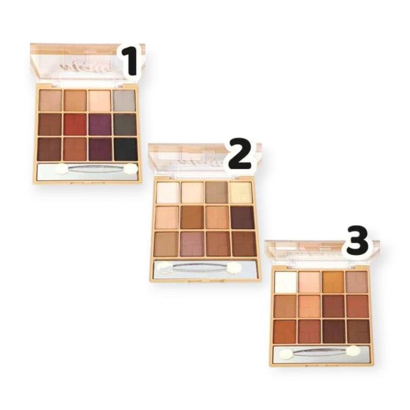 پالت سایه ۱۲ رنگ دودوگرل DODO GIRL مدل 3018 به همراه براش شماره 03