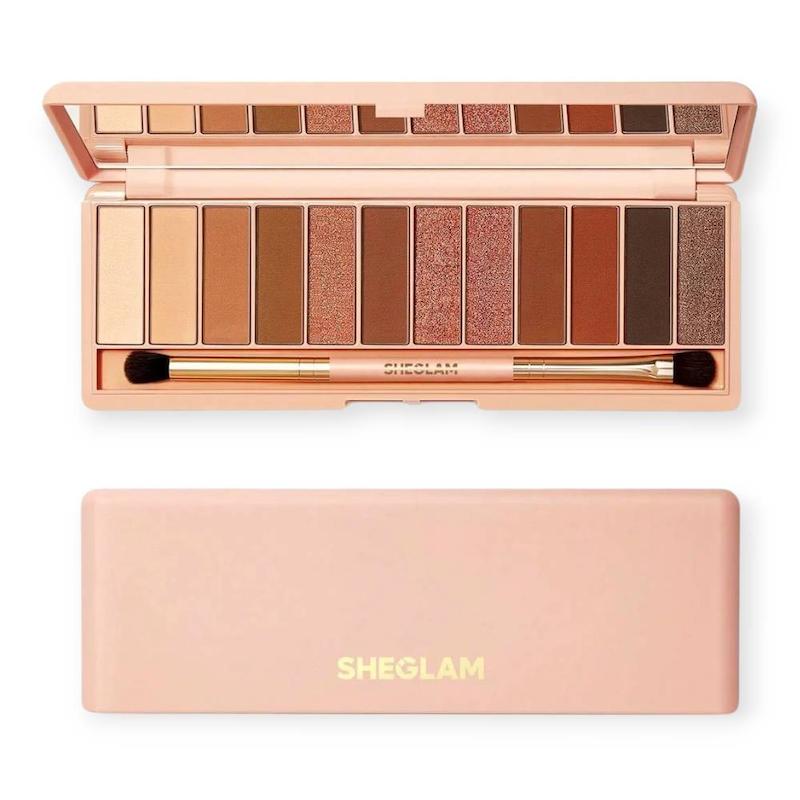 پالت سایه 12 رنگ شیگلمSHEGLAM مدل بورگاندی Burgundy