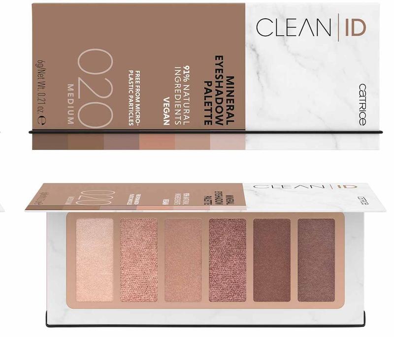 پالت سایه کاتریس Clean Id Mineral شماره 020